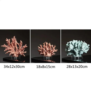 Azure  Coral Ornament