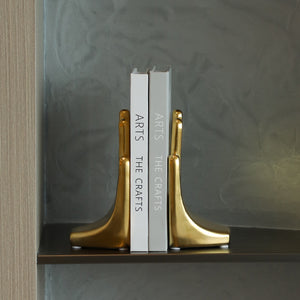 Luxe Brass Book-ends