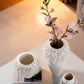 Ivory-Bloom vase